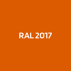 RAL 2017 RAL oranje
