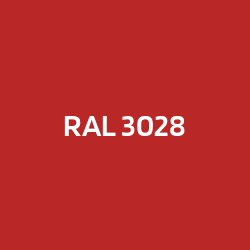 RAL 3028 Zuiver rood
