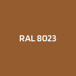 RAL 8023 Oranjebruin